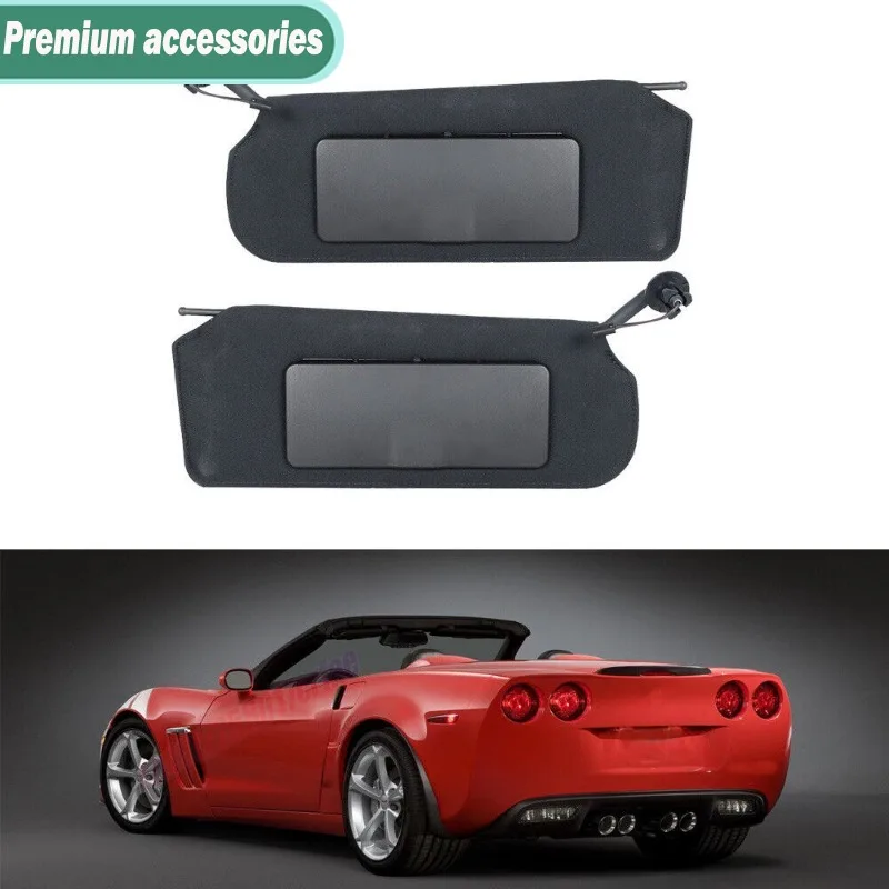 Car Sun Visor For Chevy Corvette C5 1997 1998 1999 2001 2002 2003 2004 Left Driver Right Passenger Sunshade Shield Board