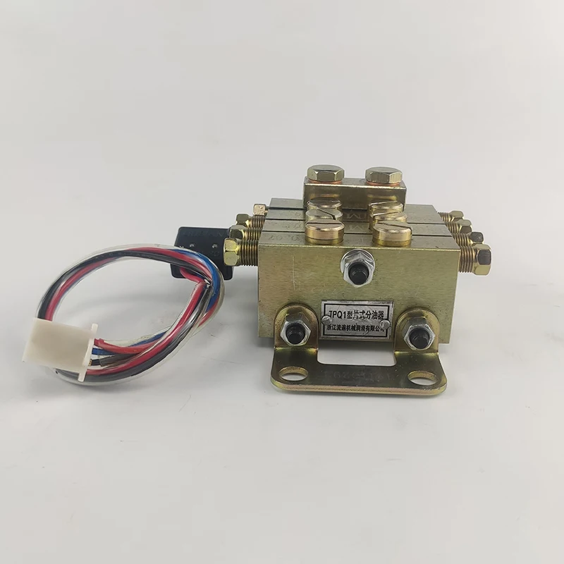 JPQ1 سلسلة 5/6/7/8/9/10/11/12/13/14 طريقة الموزع التقدمي موزع تزييت الشحوم الأوتوماتيكي تدفق قابل للتخصيص #5