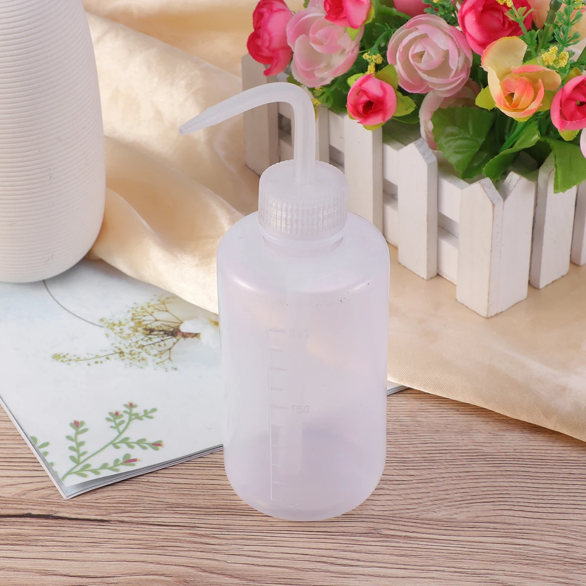 

2 Pcs Wide Mouth Bottle Pointed Watering Travel Squeeze Bottles Pp Empty for Liquid