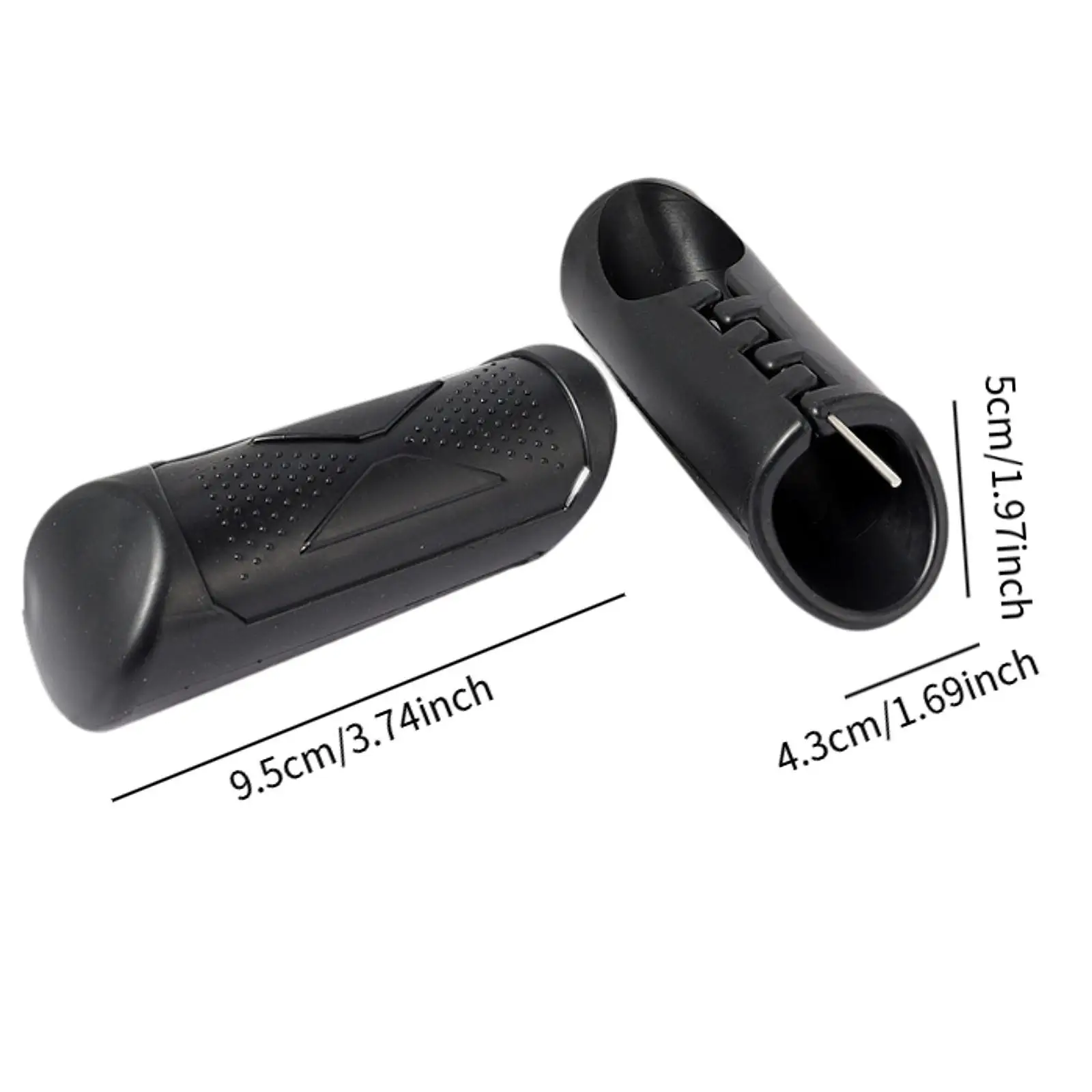 واقيات قضيب تحطم الدراجة النارية، مطاط عتيق، حماية عالية القوة من السقوط، مضادة للسقوط، سهلة التركيب، حماية عالمية #6