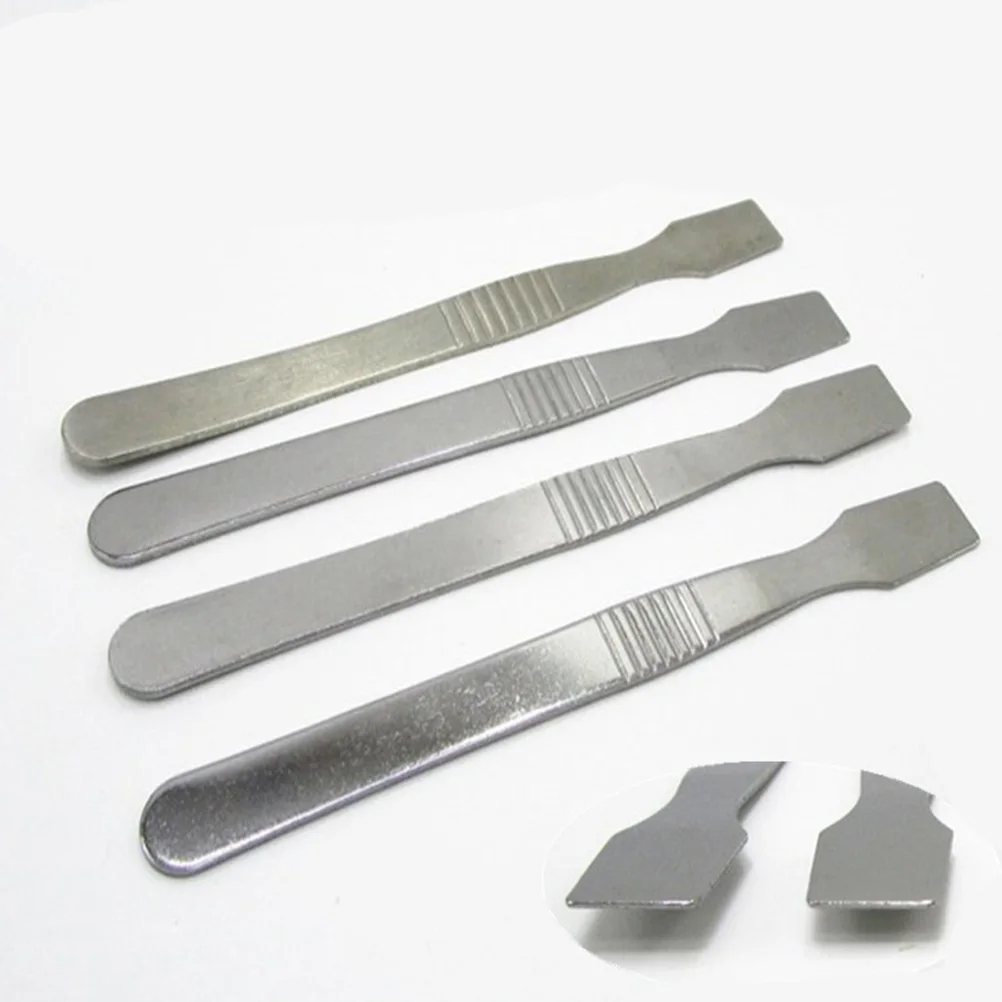 

5-шт. инструмент из нержавеющей стали, металлический плоский инструмент для удаления экрана для ноутбука, игровая консоль, ремонт, прочный, компактный