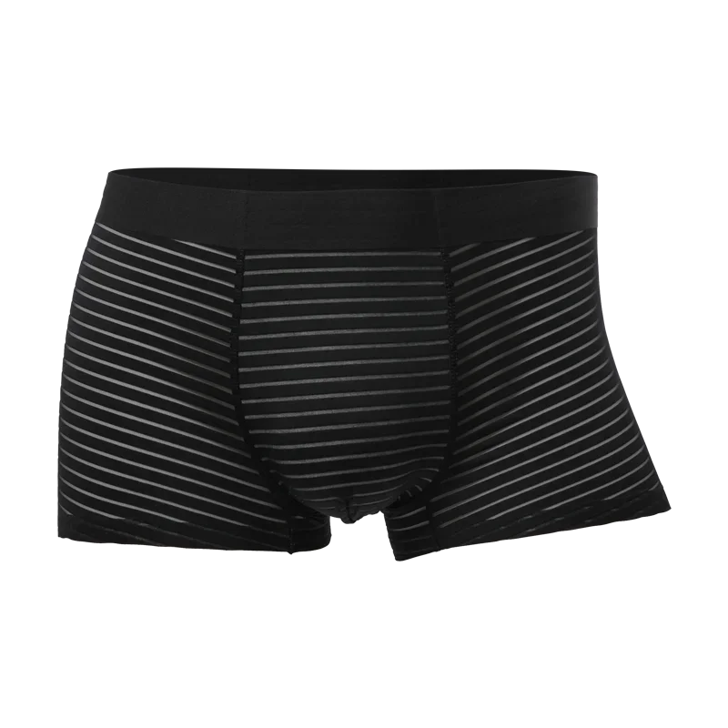 

Ice silk men's underwear men's ultra-thin seamless breathable four-corner pants, boxer pants, summer underpants