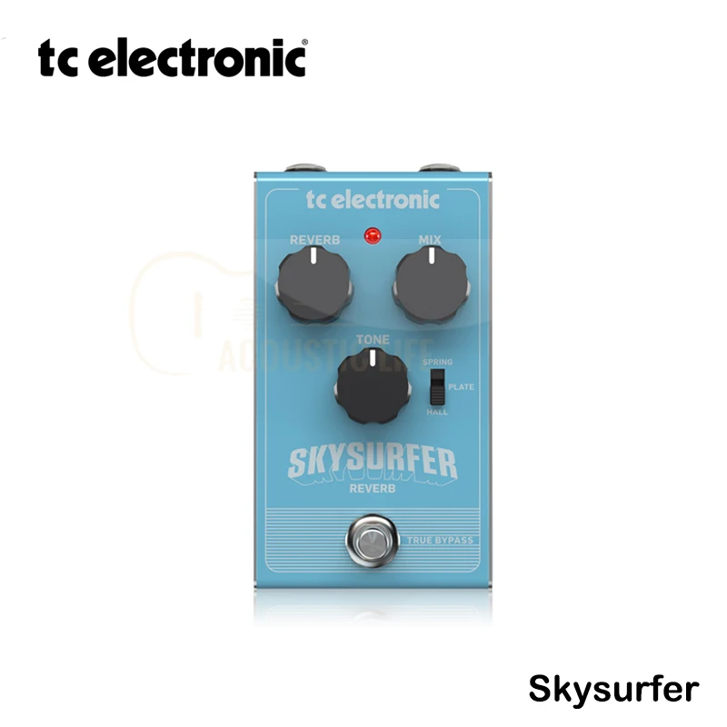 TC Electronic Skysurfer Reverb Electric Guitar Effect Pedal Studio-Quality Reverb with Award-Winning TC Electronic Algorithms