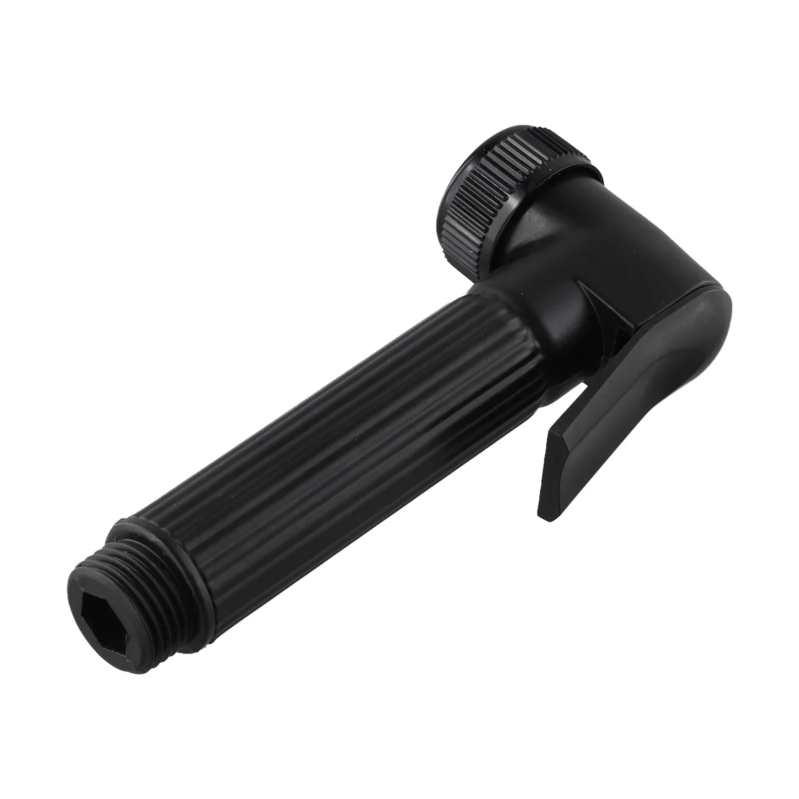 Chrome Bidet Spray Attachment for Toilet Shattaf Handheld Shower Head Suitable for Wudu Rituals Zinc Alloy Body 1/2 Inch Threads