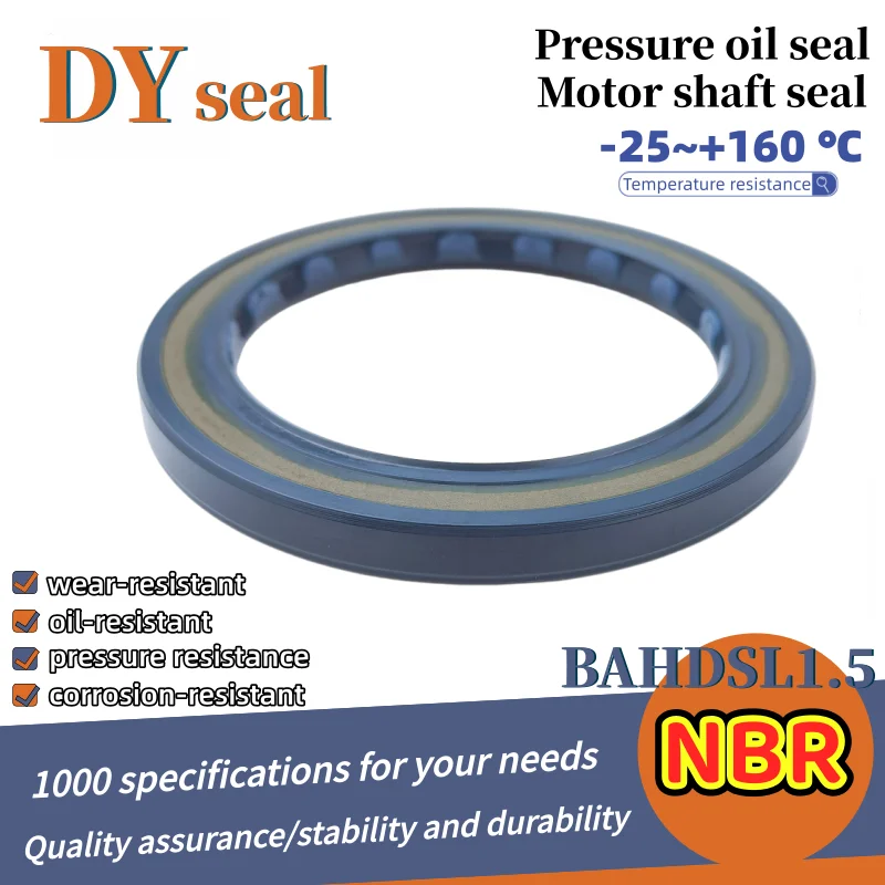 

NBR BAHDSL1.5-80*100*7mm/80x100x7mm Excavator Pressure Resistant Oil Seal Hydraulic Pump Motor Seal ISO 9001:2008