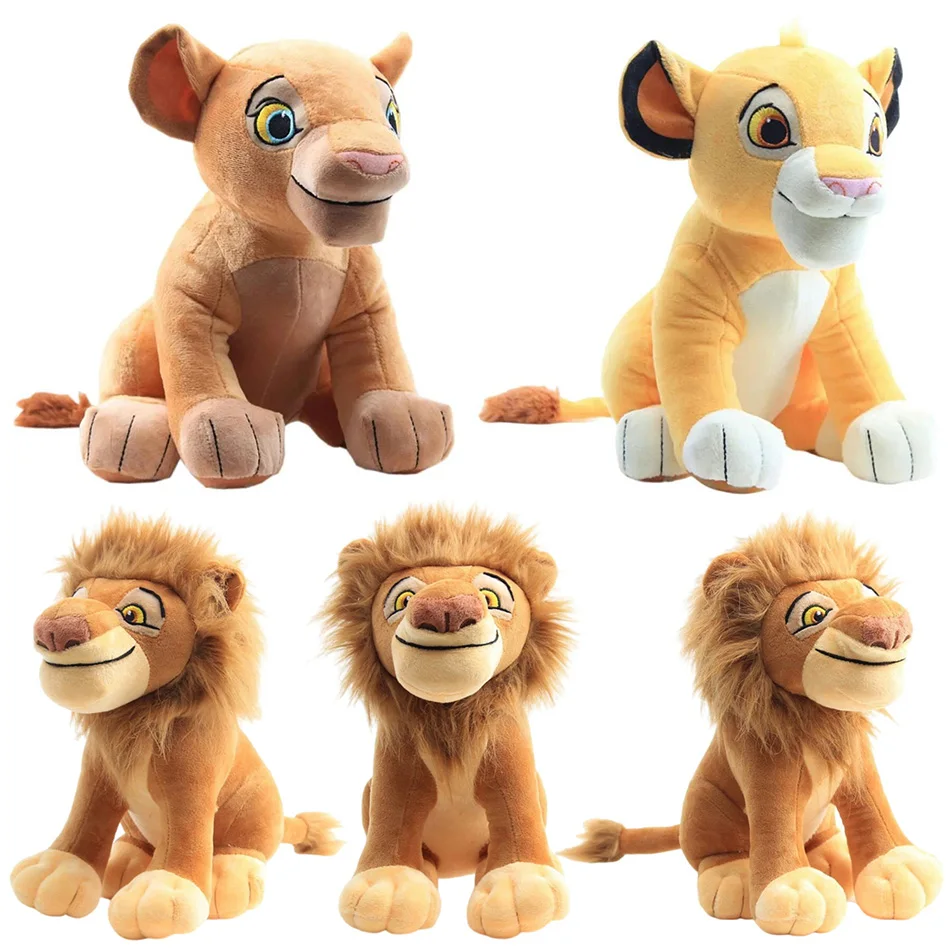 2024 New 30cm The Lion King Simba Soft kids doll 11.8'' Young Simba Stuffed Animals Plush Toy Children toy Gifts Free Shipping