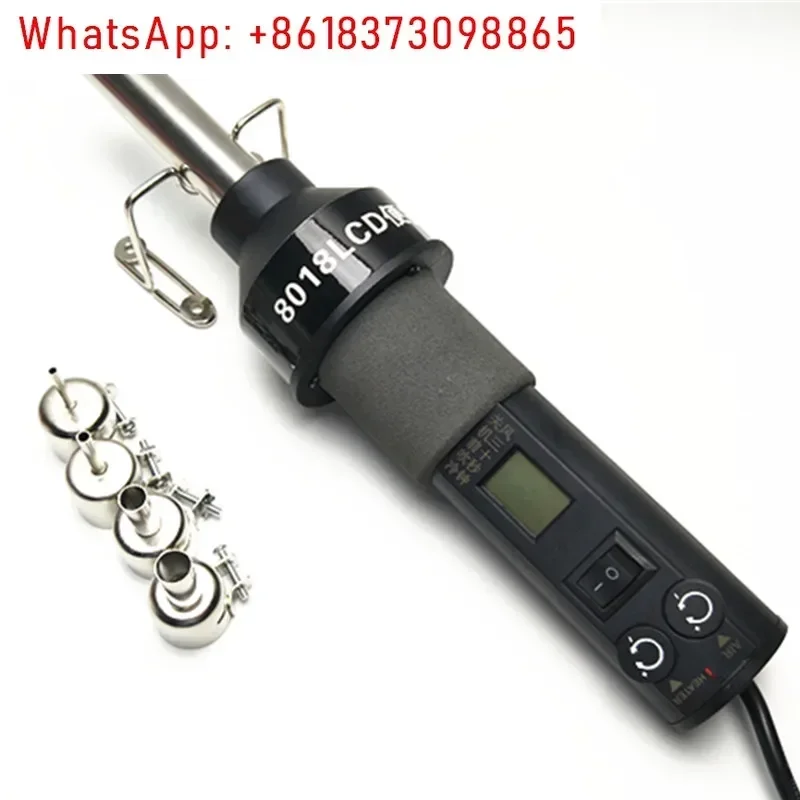 

Портативный цифровой термофен с ЖК-дисплеем 8018 850 для трансграничной торговли, ручной паяльник для демонтажа