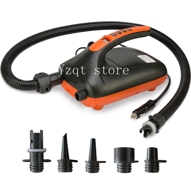Cross-border hot sale outdoor SUP electric air pump 12 car high pressure pump inflatable paddle board kayak inflatable tent