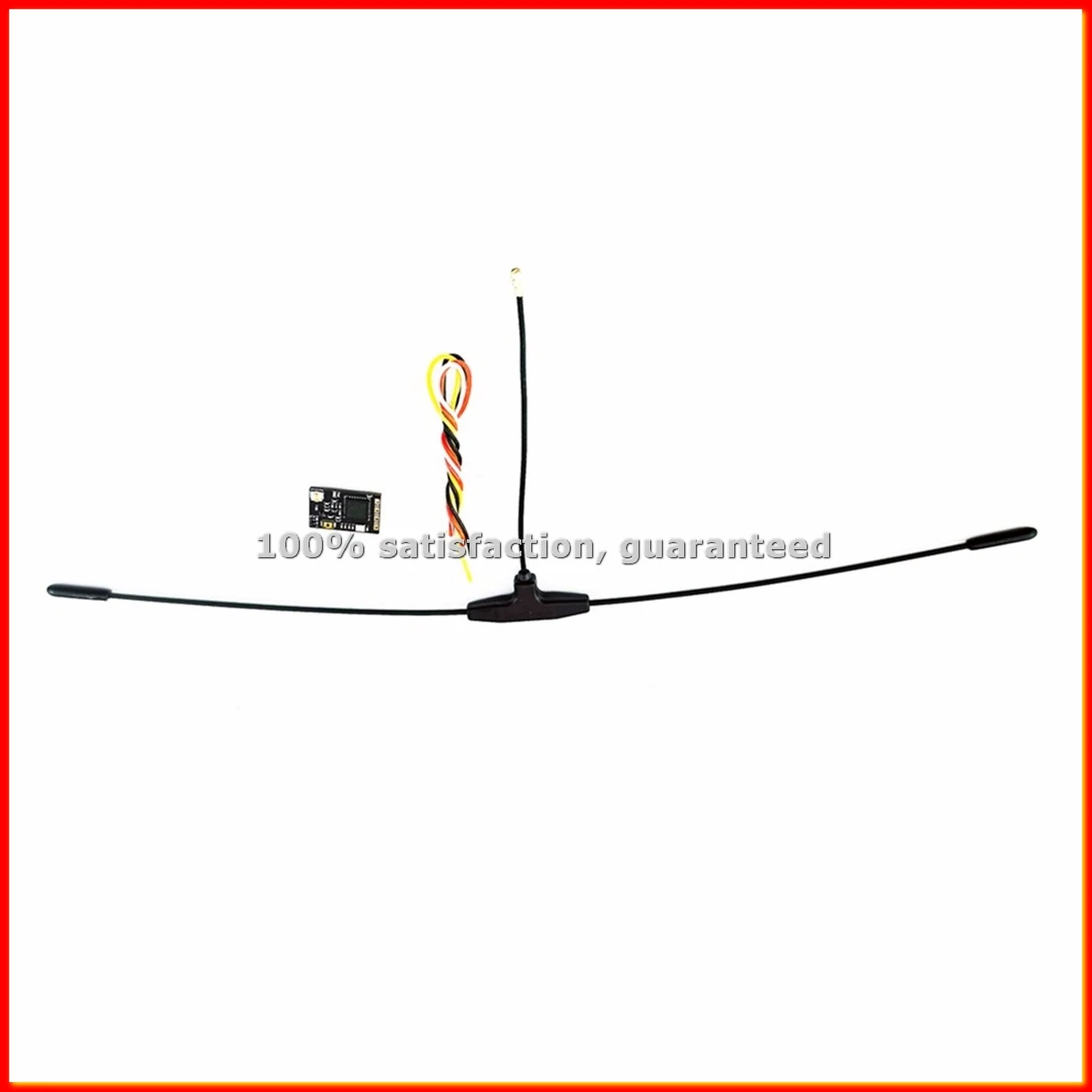 500MHz Receiver 500.5MHz-524.9MHz with T-Type Antenna ESP8285 50mW Telemetry Power for RC FPV Racing Drone-ABLM