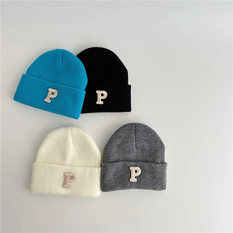 

Kids Winter Hats for Newborn Boys Crochet Bonnet Toddler Girl Cap Children Baby Photography Props Boy Accessories Warmer Stuff