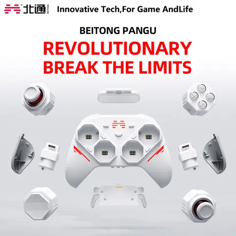 2026 Original Betop BEITONG PanGu Gamepad Customizable Modular Wireless Bluetooth Gaming Controller for PC/NS2/Mobile/Steam
