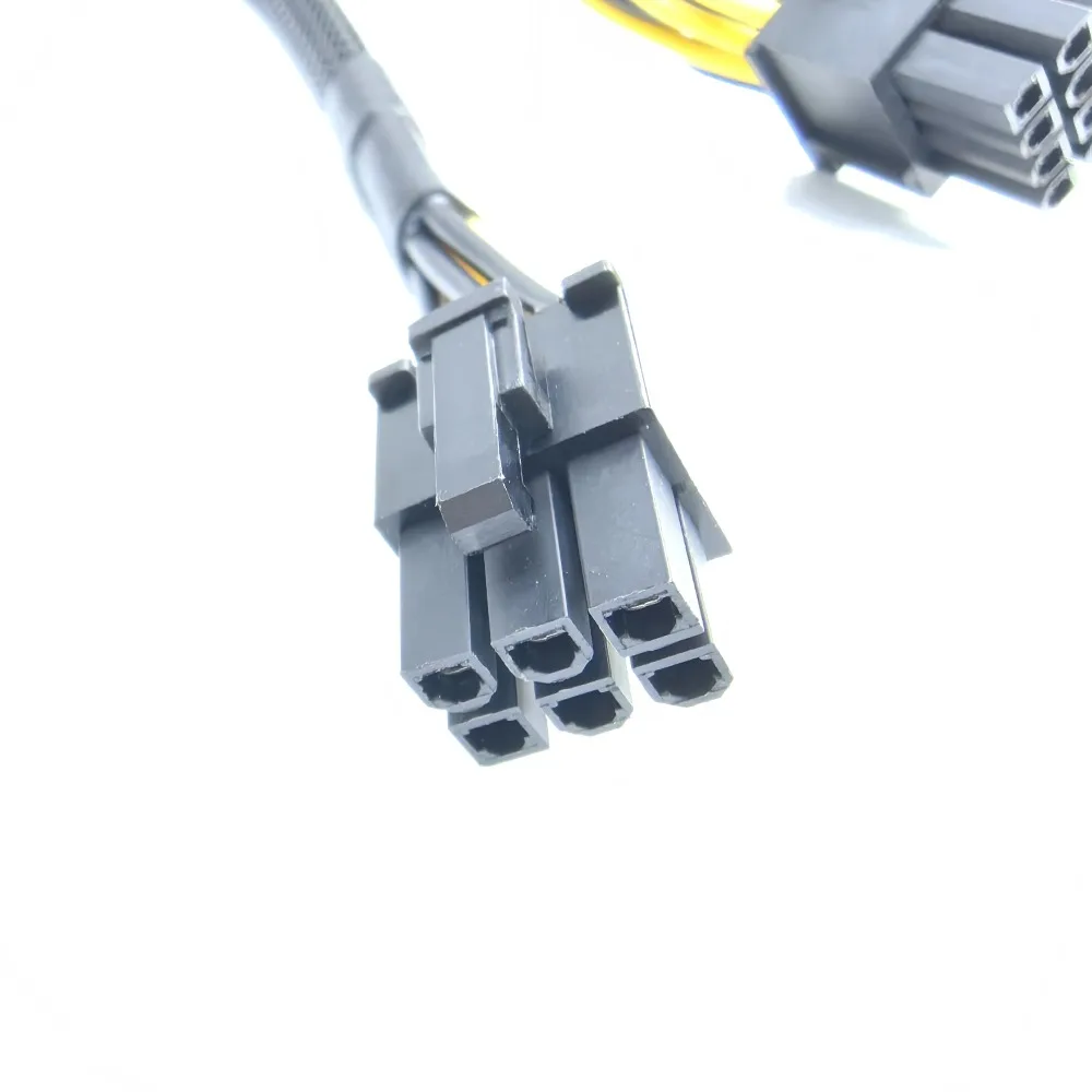 PSU 10Pin Male to PCI-E Graphics Video Display Card 8Pin & 6Pin  Power Supply Cable for HP Server DL580 DL585 DL980 G7