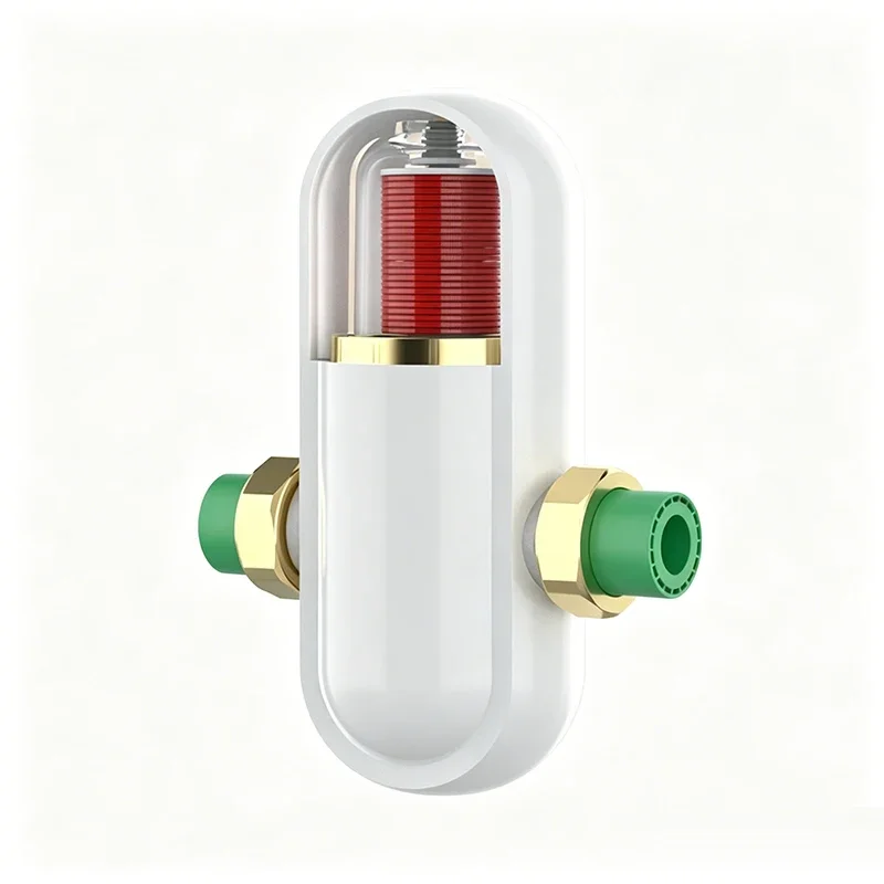 Water Purification Pre-Filter Automatic Forward and Backwash for Home Use Filters Impurities from Tap Water All-Copper, Explosio
