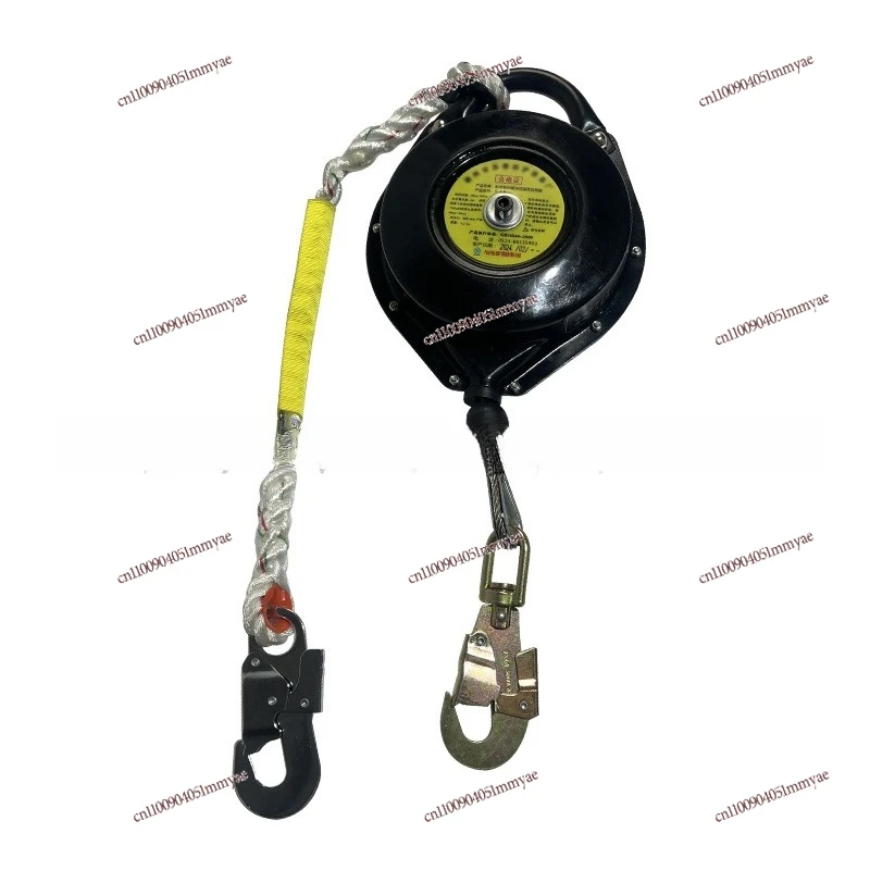 

High altitude speed difference anti-fall automatic control lock 5/10/20 meters safety rope telescopic anti-fall device