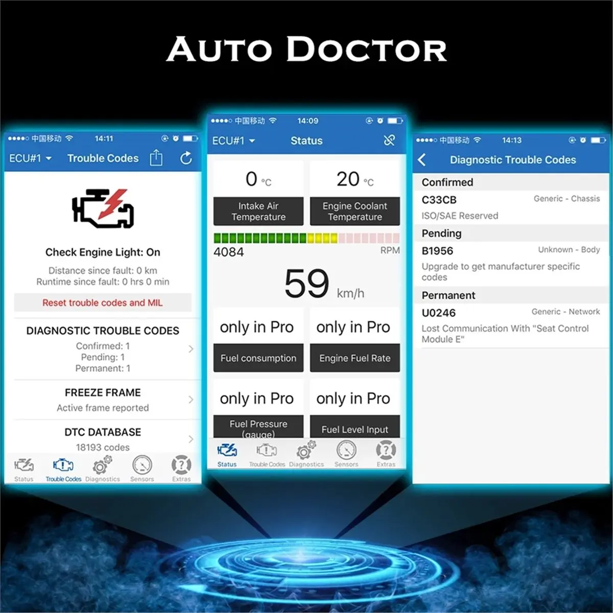 Fits for V1.5 Bluetooth 5.0 OBD2 Scanner V1 5 OBDII Auto Car Diagnostic Tools ODB2 Code Reader