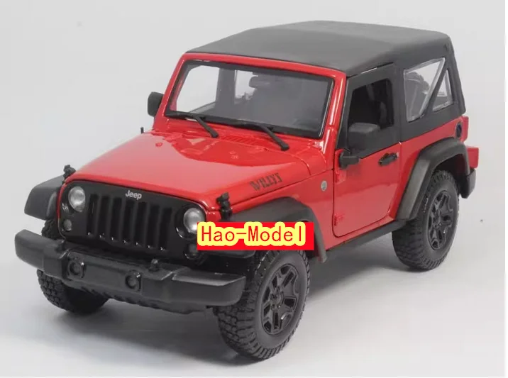 Maisto1:18 For jeep Willys-Overland Alloy Diecast Metal Car Model Toys Boys Birthday Gifts Hobby Display Collection Ornaments