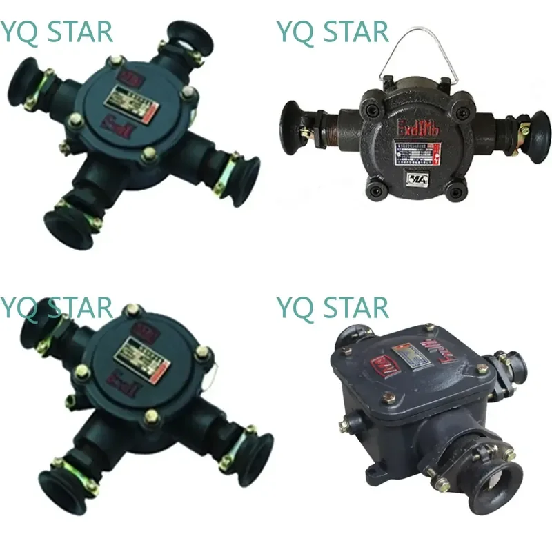 for Mine Junction Box BHD2-100/660 380 2 to 4 T Flameproof Low Voltage Cable Junction Box for Mining Equipment