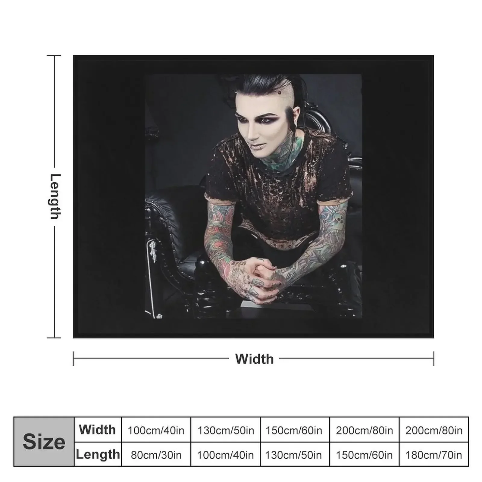 chris motionless cerulli chris motionless cerulli chris motionless cerulli 7 Throw Blanket Cute Plaid Flannel Fabric Blankets