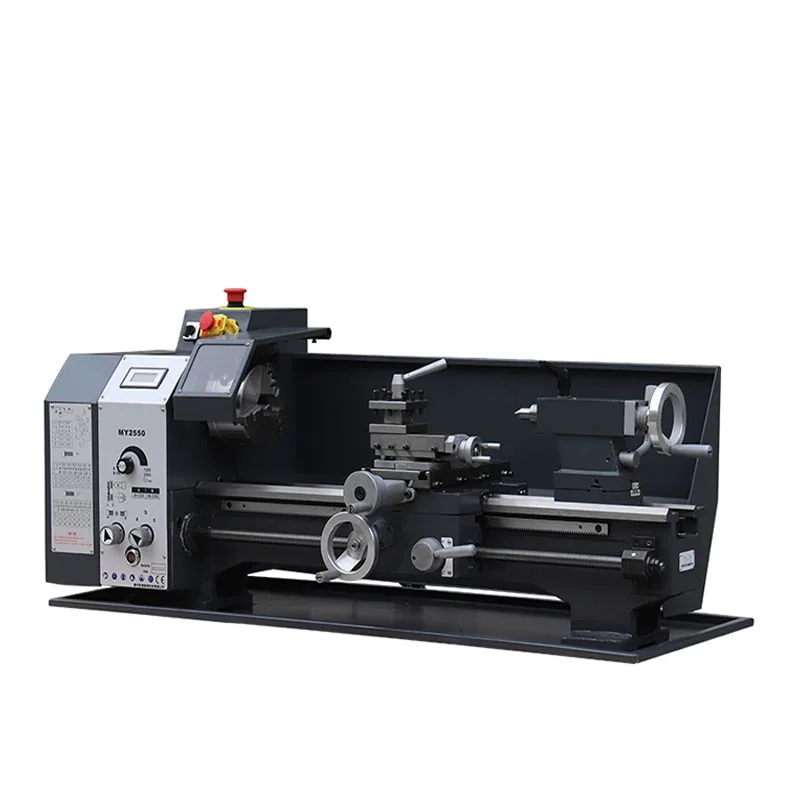 China Horizontal Small Benchtop Mini turning Machine Metal And Wood Lathe For Home Using