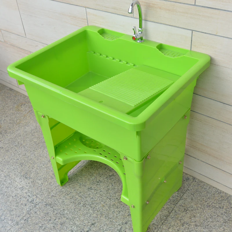 Washing sink, counter basin, plastic washing  movable washbasin with   integrated