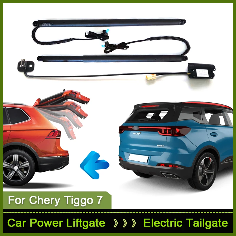 For Chery Tiggo 7 2020~2024 Car Electric Tailgate Lift System Kit Auto Tail Gate Opener Automatic Lifting Rear Door for Trunk