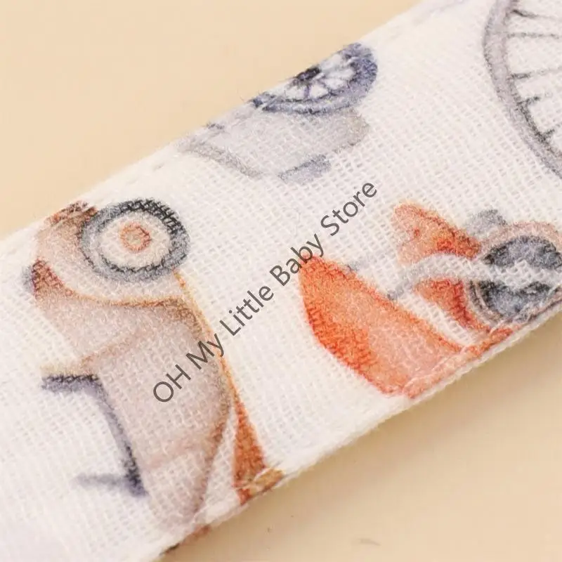 M76C 6 قطعة هوة الطفل القطن عضاضة هوة حزام الطفل الدمية كليب الطفل هوة حامل مصاصة سلسلة إمدادات الطفل #4