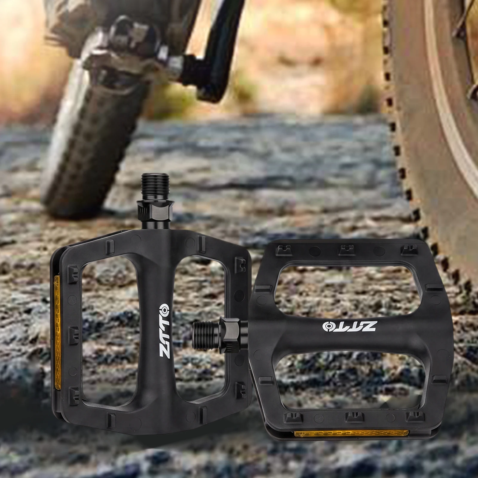 Double DU Bearing Ultralight B - Pedal Platform Flat ulasan dan harga