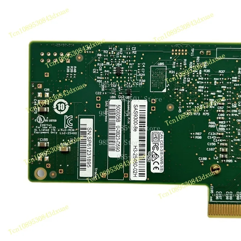 LSI SAS 9300-8e LSI00343 SAS3008 12Gb/s External HBA Card, Pass-through Card