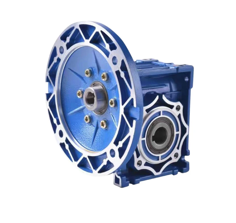 AC 5IK120W speed control motor worm gear reduction motor gearbox NMRV30 corner output solid hollow