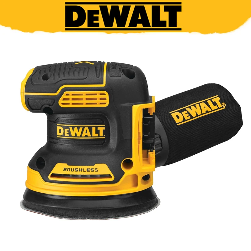 DEWALT DCW210 20V Orbital Sander Brushless Cordless Variable-Speed Handheld Vibration Polishing Woodworking Power Tools