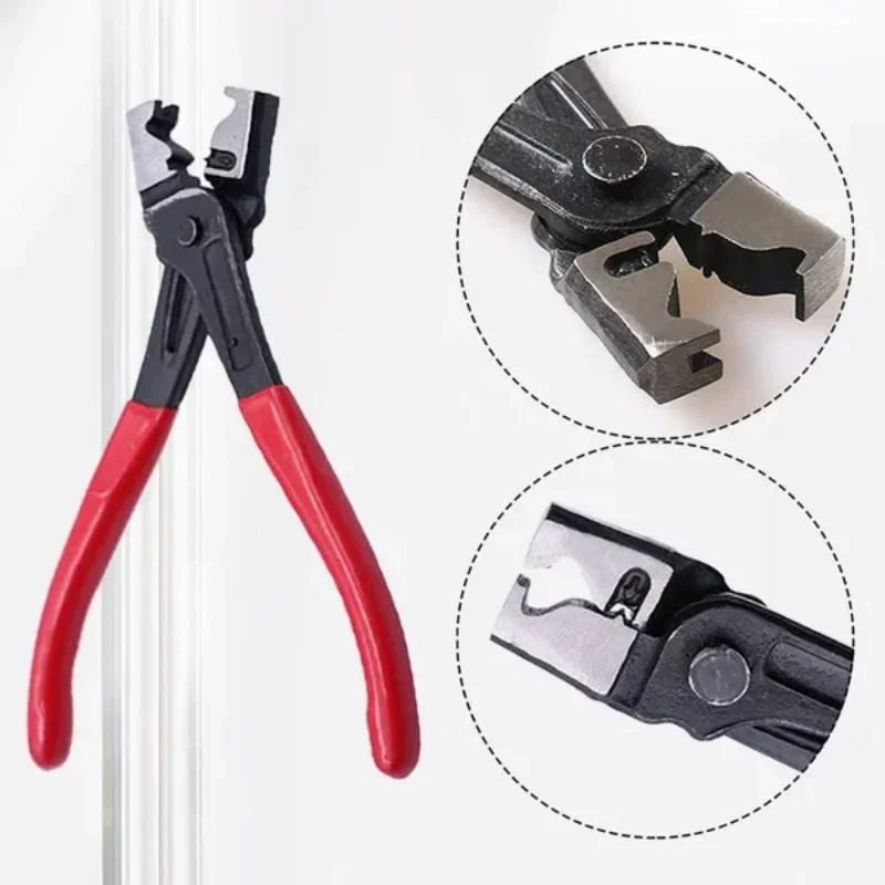 Pipe bundle pliers for cars Car Hose Oil Hose Crimping Plier Vise R Type Collar Hose Clip Clamp Pliers Water Pipe Clamp