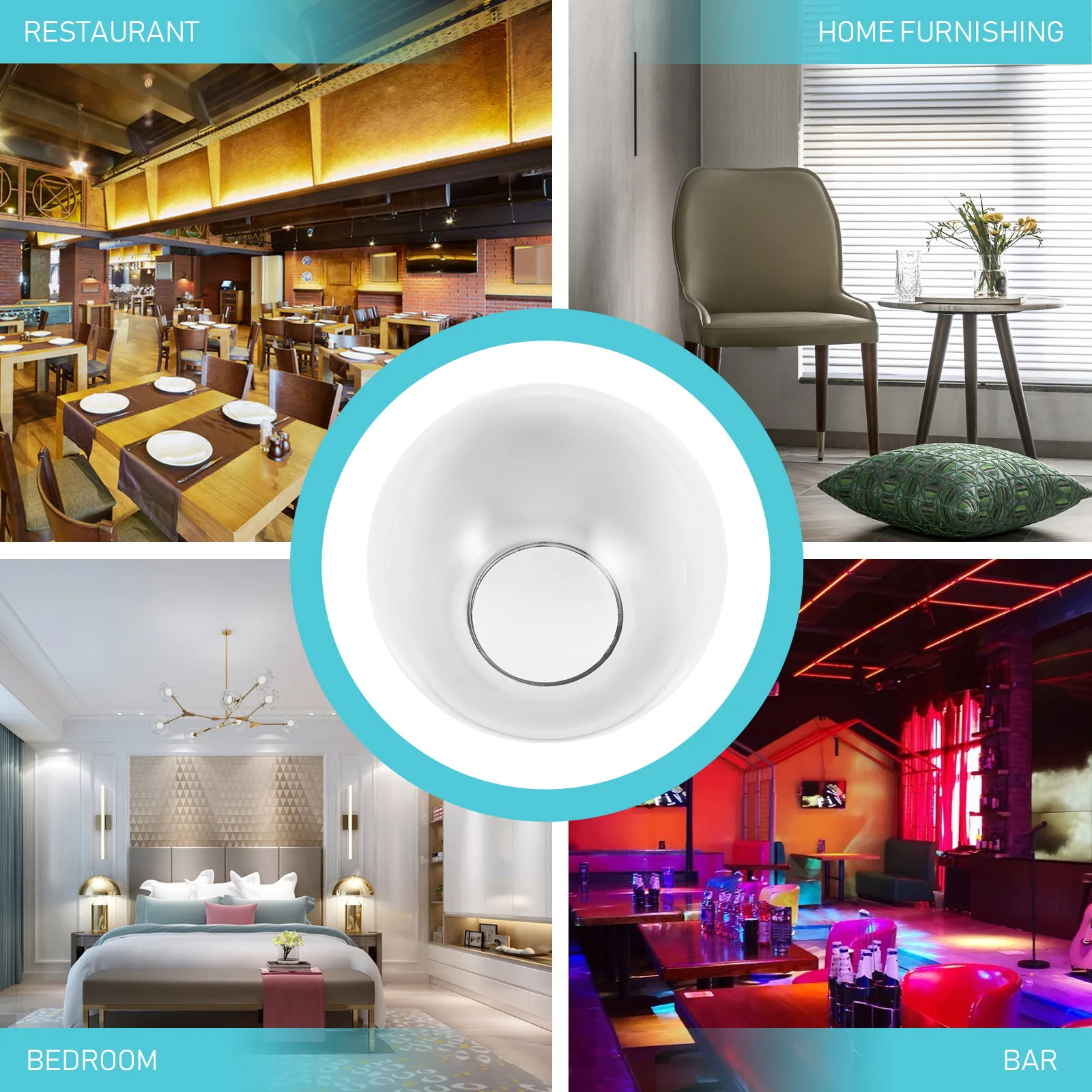 

1Pcs Durable Glass Lampshade Table Light Shade Replacement Lamp Cover Home Decor Lamp Accessory Light Cover Lampshade Decor