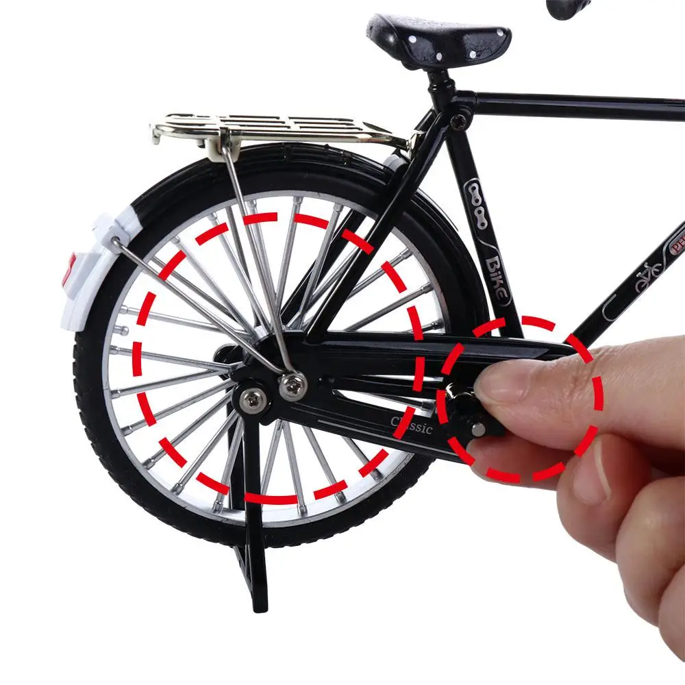 Mini Bicycle Bicycle Ornament Diecast Alloy Retro Bicycle Toys Simulation Bicycle Vintage Bicycle Model Retro Bicycle Model Toy