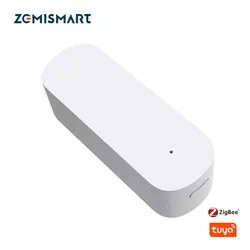 Zemismart Zigbee Wireless Smart Vibration Sensor Intelligent Detection Alarm Home Security System SmartLife SmartThins Control