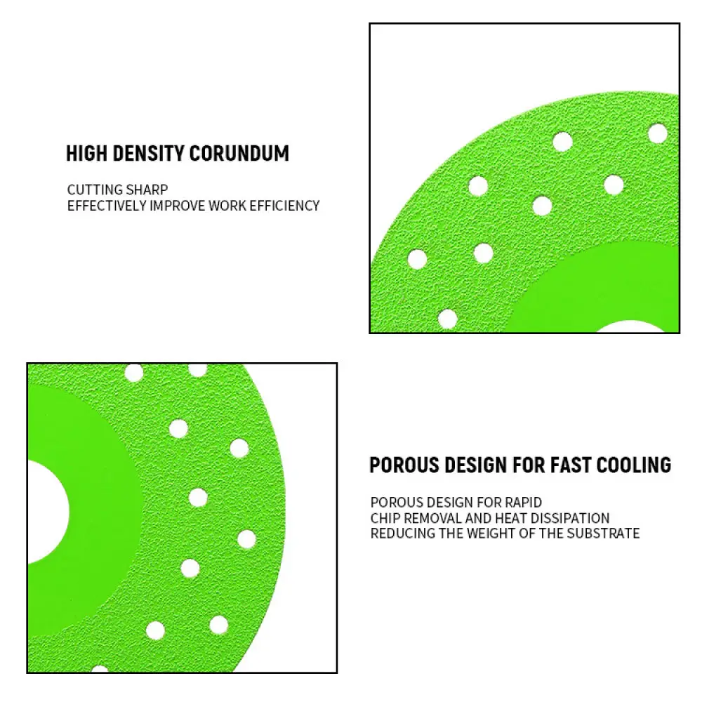 Professional Angle Grinder Blade For Sintered Stone Porcelain Tile Grinding Disc Trimming Chamfering Cutting Accessory