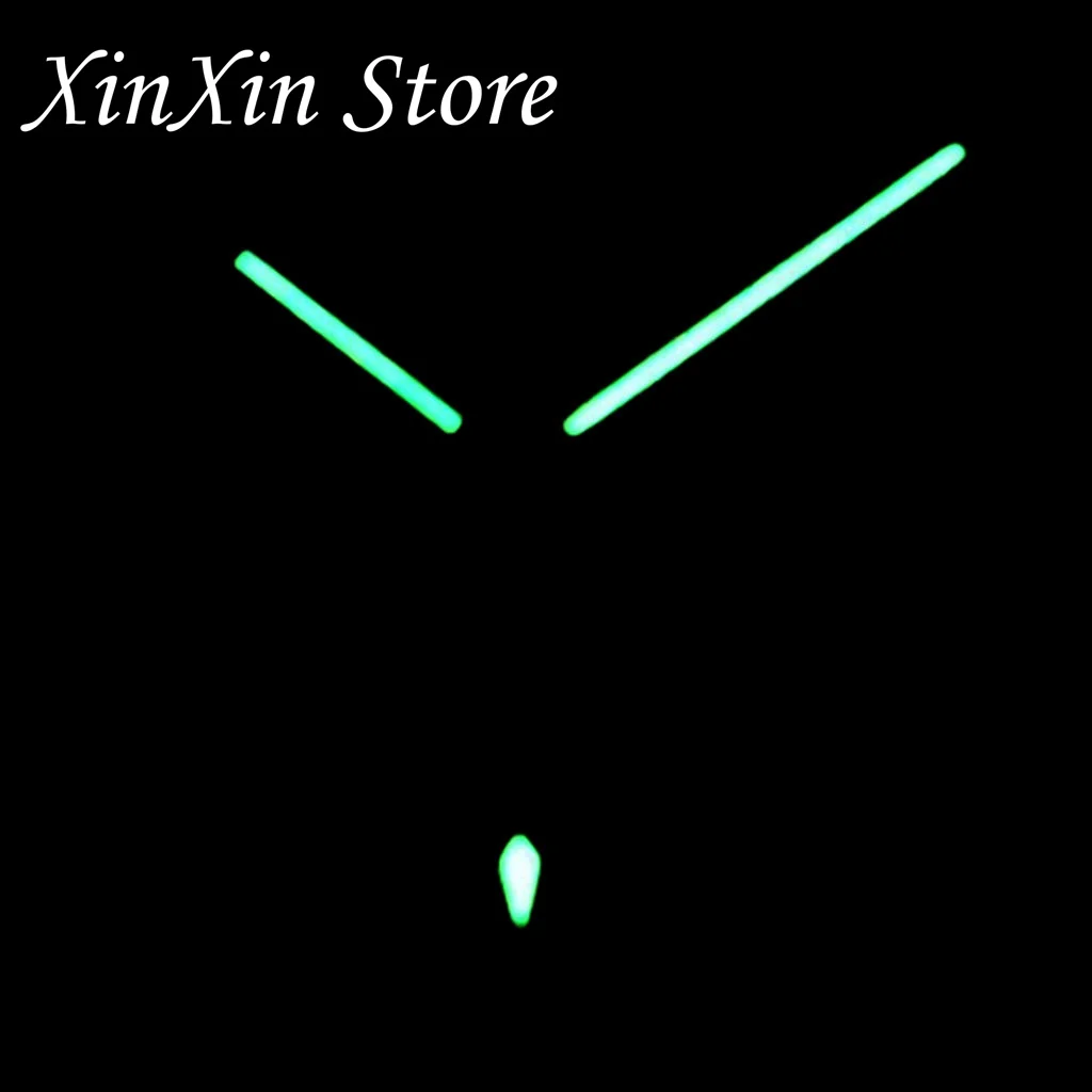 إكسسوارات الساعة VK63 6 دبابيس ساعة Speedmaster الأيدي أبيض أسود مؤشر أخضر مضيء مناسب لحركة الكوارتز VK63 VK64