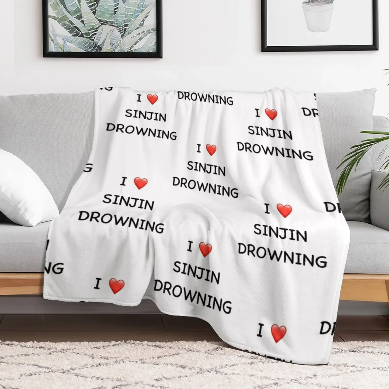 I love sinjin drowning Throw Blanket Polar Luxury St Tourist Blankets