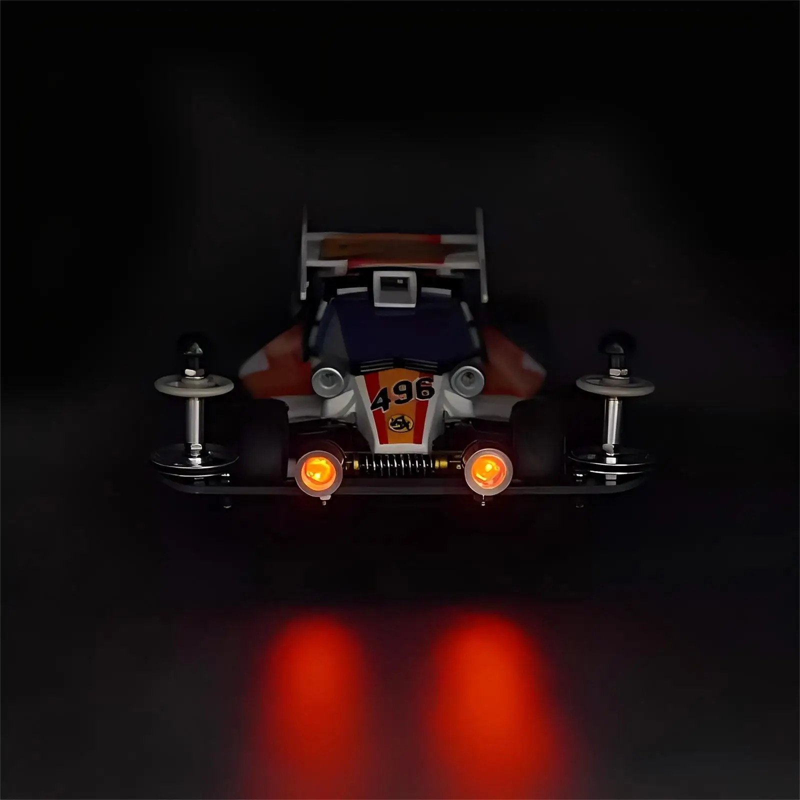 Mini Self-Glowing LED Lamp Beads Decorative Light for Tamiya Mini 4WD Model Car DIY Custom Lighting Upgrade Parts