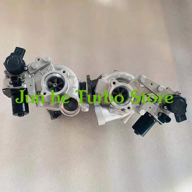 

New Turbo 17208-51011 17208-51010 for Toyota Landcruiser V8 Engine 195Kw 261HP 1VD-FTV V DJ76 VDJ78 VDJ79 VB36 VB22 VB37 VB23.