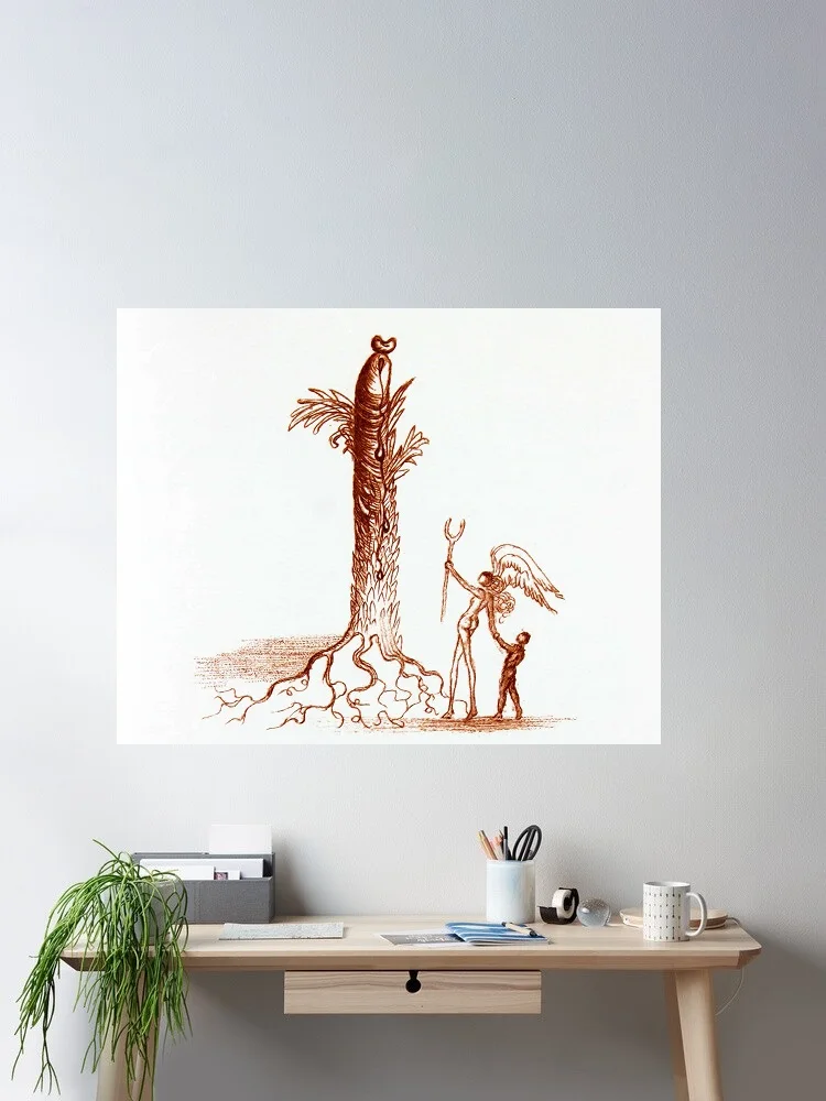 Ilustración de Casanova V Salvador Dalí, póster impreso en lienzo, decoración para sala de estar, cuadro para pared del hogar