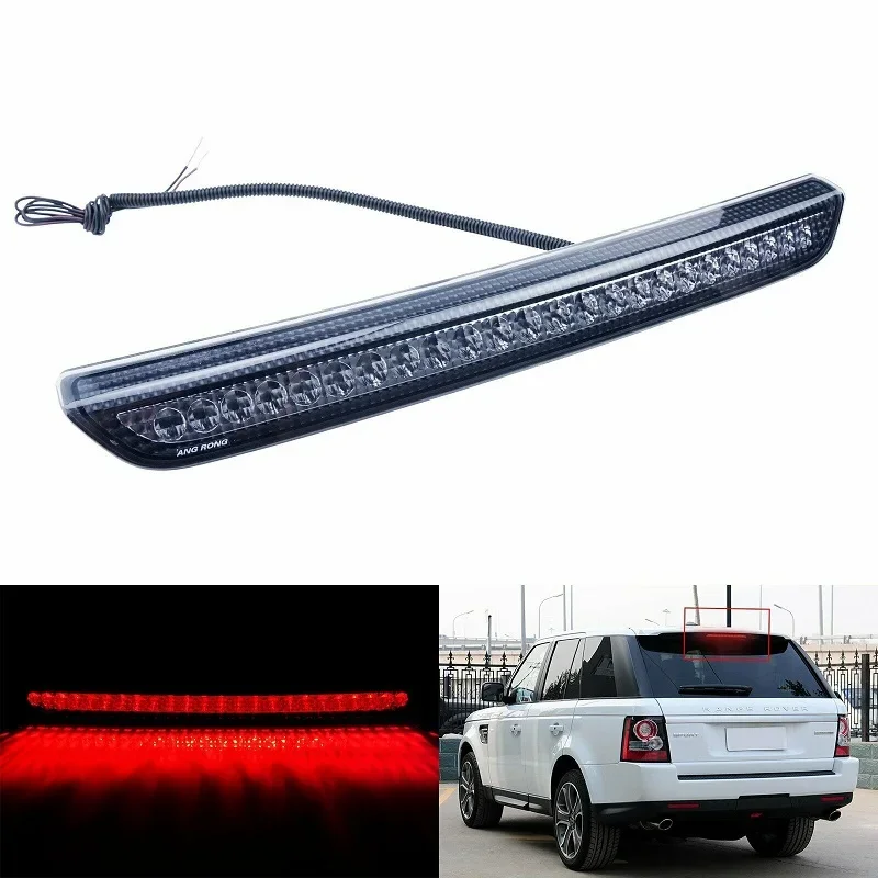 

1pc car third brake stop light for Land Rover Range Rover Sport 2010-2013 lr020147 smoked Grey lens high mount brake light