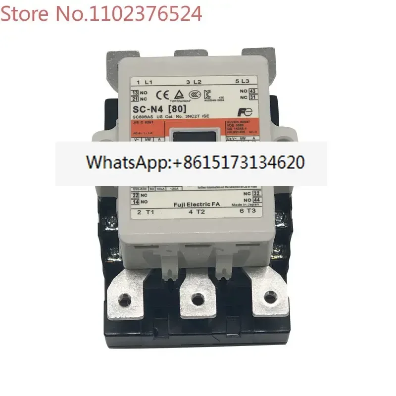 

Original and genuine Fuji AC contactor SC-N4 AC110V AC220V optional 80A
