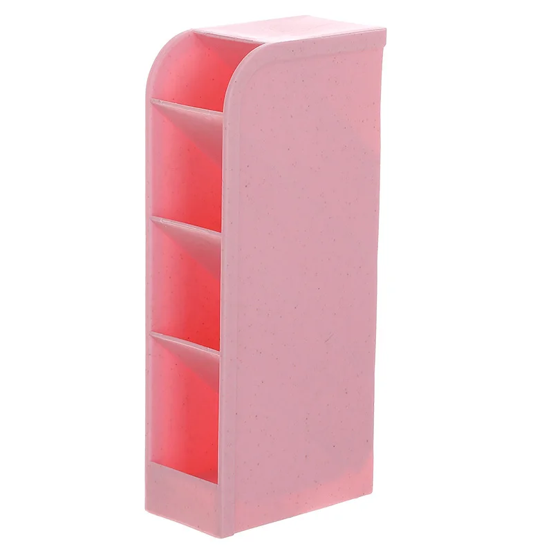 Creative Multifunctional Four Layer Oblique Plug-in Pen Holder Desktop Storage Pen Holder Large Capacity Pen Holder Storage Box