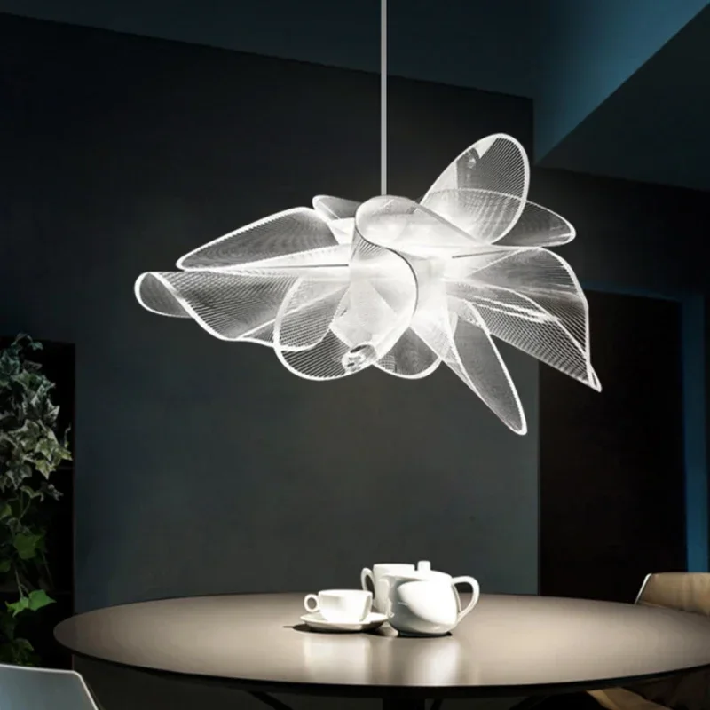 Imagem -02 - Designer Italiano Led Chandelier para Cozinha Modern Pendant Light Lâmpada de Suspensão Suspensa Luxury Living Room