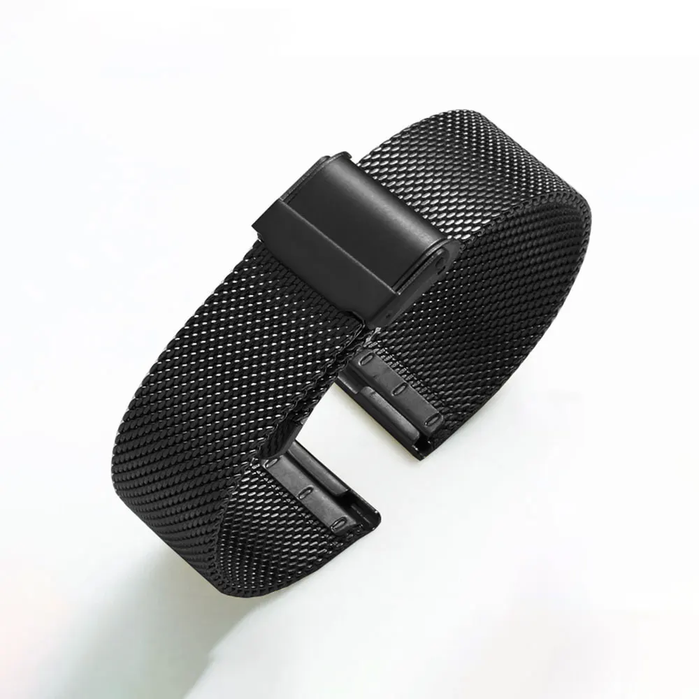 男女兼用汎用時計バンド 12mm 13mm 14mm 15mm 16mm 17mm 18mm 19mm 20mm 腕時計ブレスレット リストバンド ステンレススチールストラップ