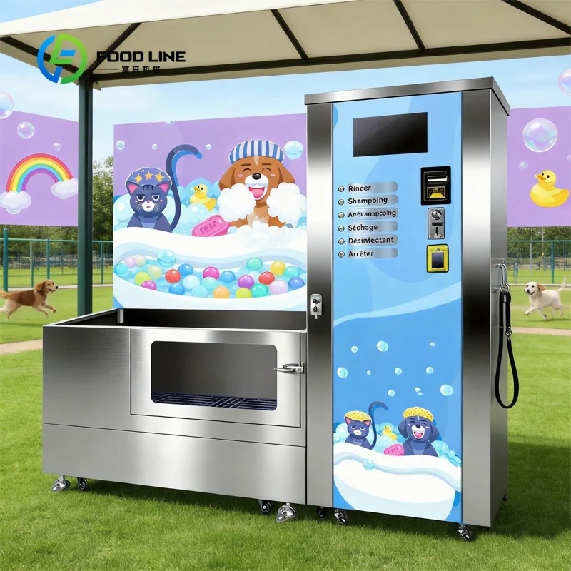 Cost-Effective Self-Service Dog Washing Machines Export Quality Customizable 24H Pet Grooming Equipment for Pet Stores