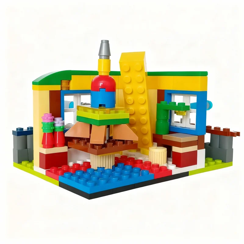 151pcs MOC Classic Eiffel S Apartment Model Building Blocks Architecture Toy Creative Idea Education Brick Christmas Gifts Kids