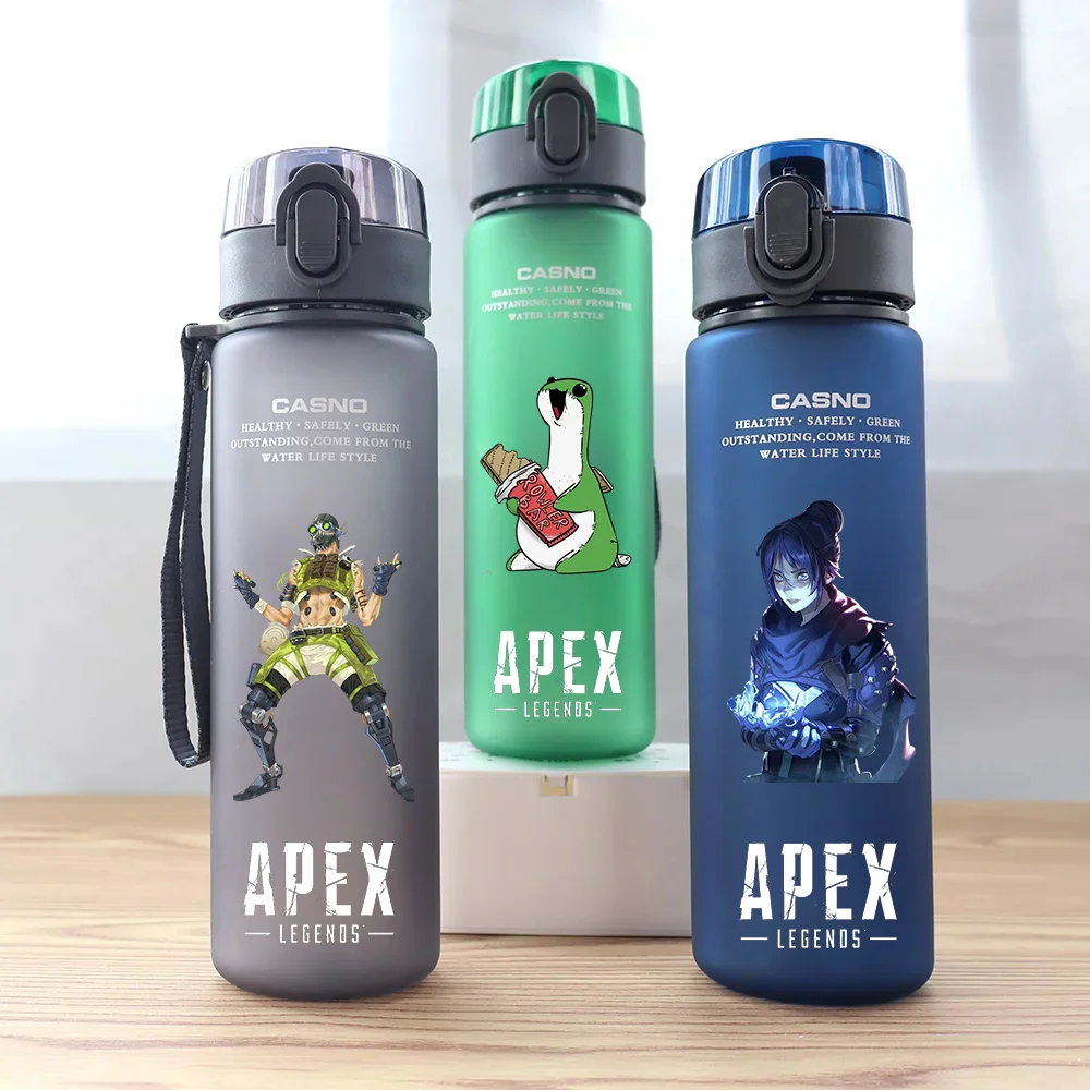 

560 мл APEX красный зеленый синий черный пластиковый ПК герметичный устойчивый открытый кемпинг портативный дорожный стакан для воды Kairi Imahara Wraith