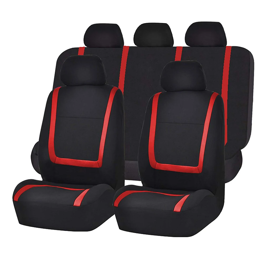 

9 pcs Car Cover Universal Auto Seat Cover Thicken Wear Resistant Car Seat Protector Mat Universal Fit For Cars Trucks Suv