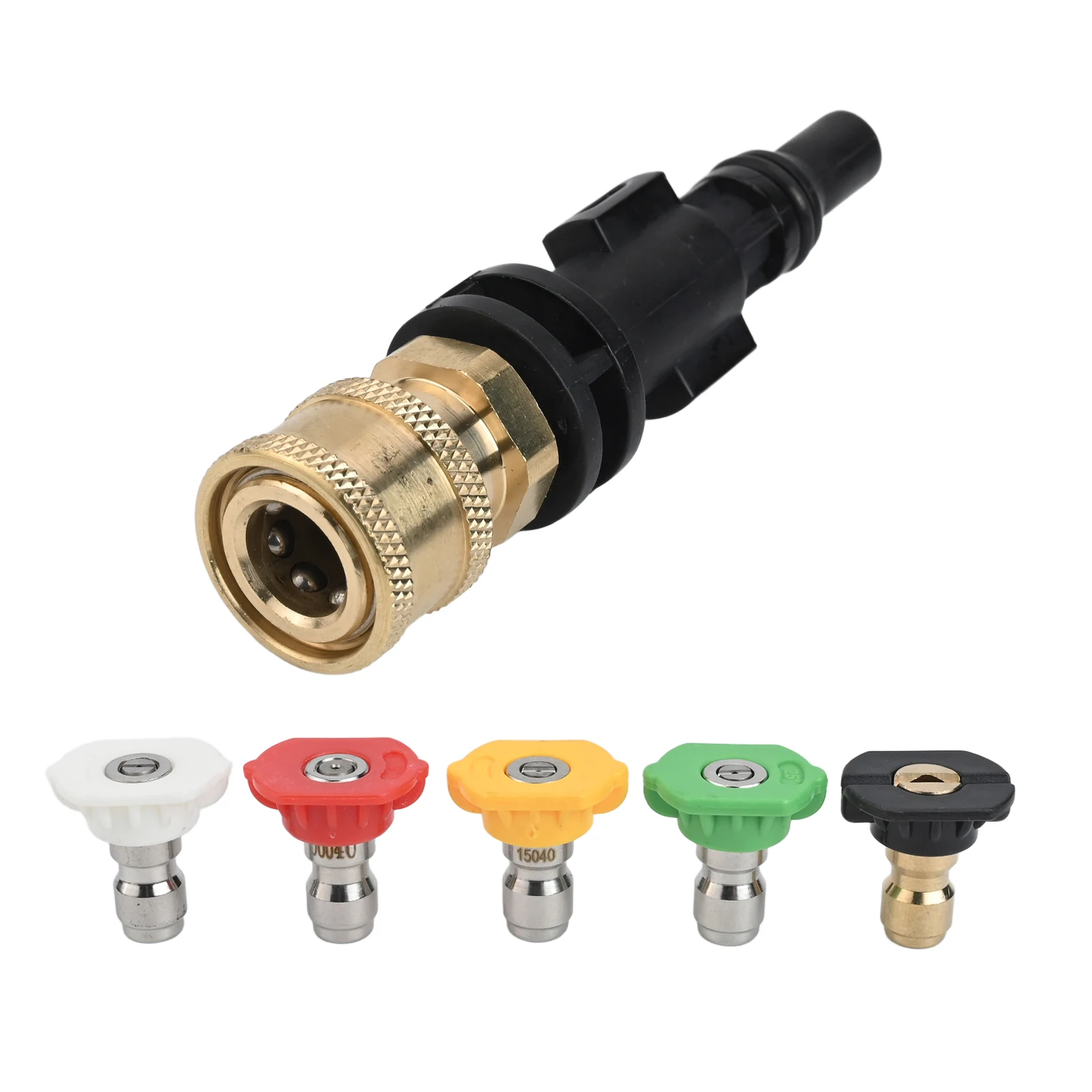 

Совместимая насадка для мойки высокого давления для LAVOR, как показано на рисунке, допуск температуры 60C, быстрая и простая насадка